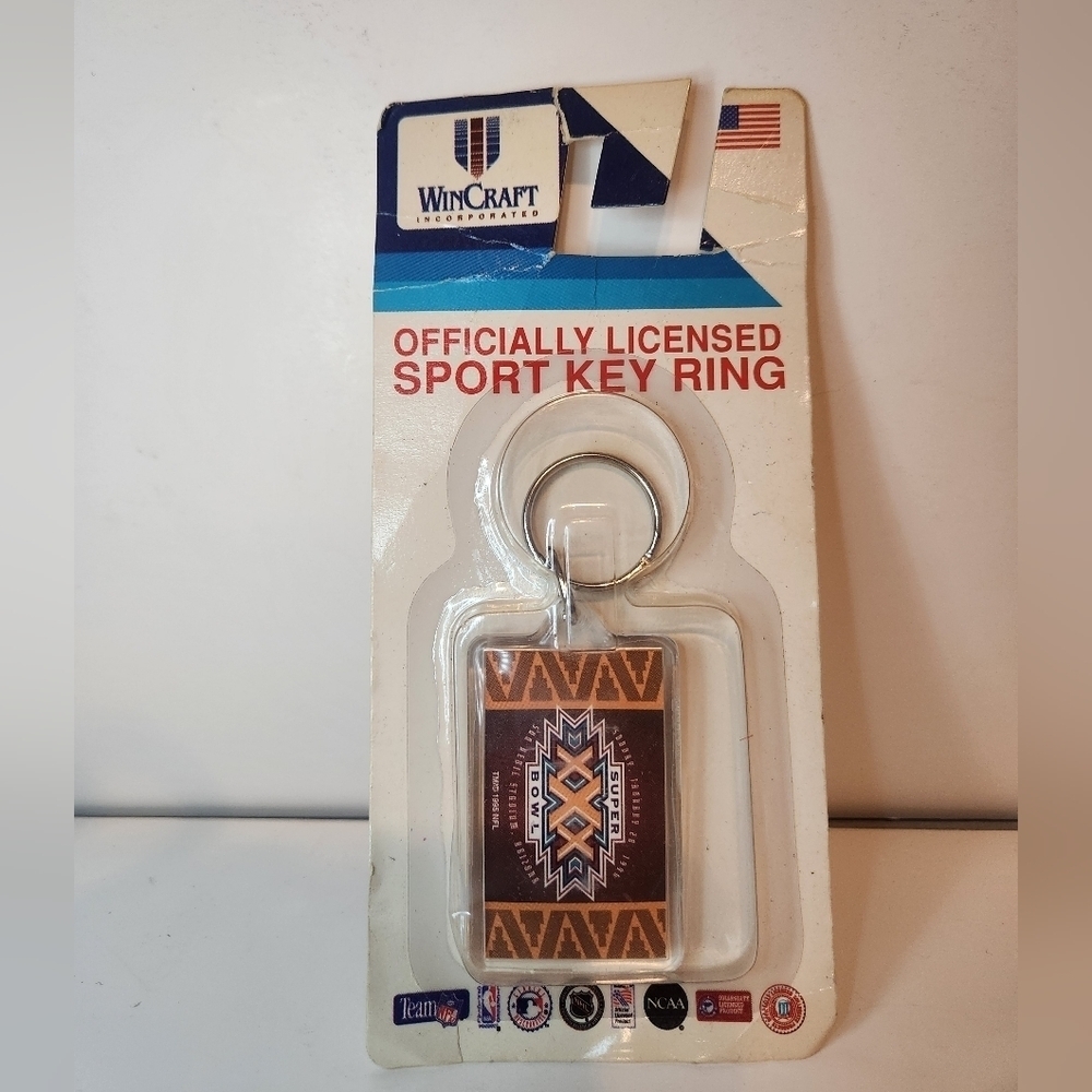 Vintage Brand New Officially Licensed Sport Key Ring